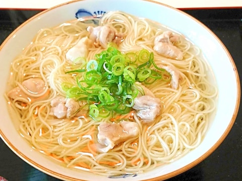 鶏にゅうめん